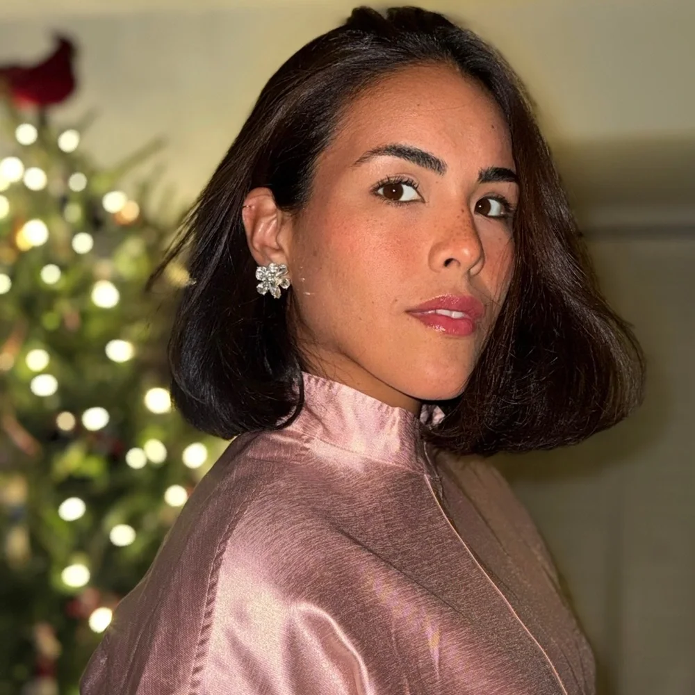 Light Pink Dupioni Trapunto Skirt + Blouse  2x1 Set 🌸 - Picture 4 of 5